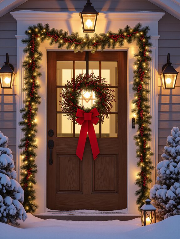 joyful holiday garland decorations